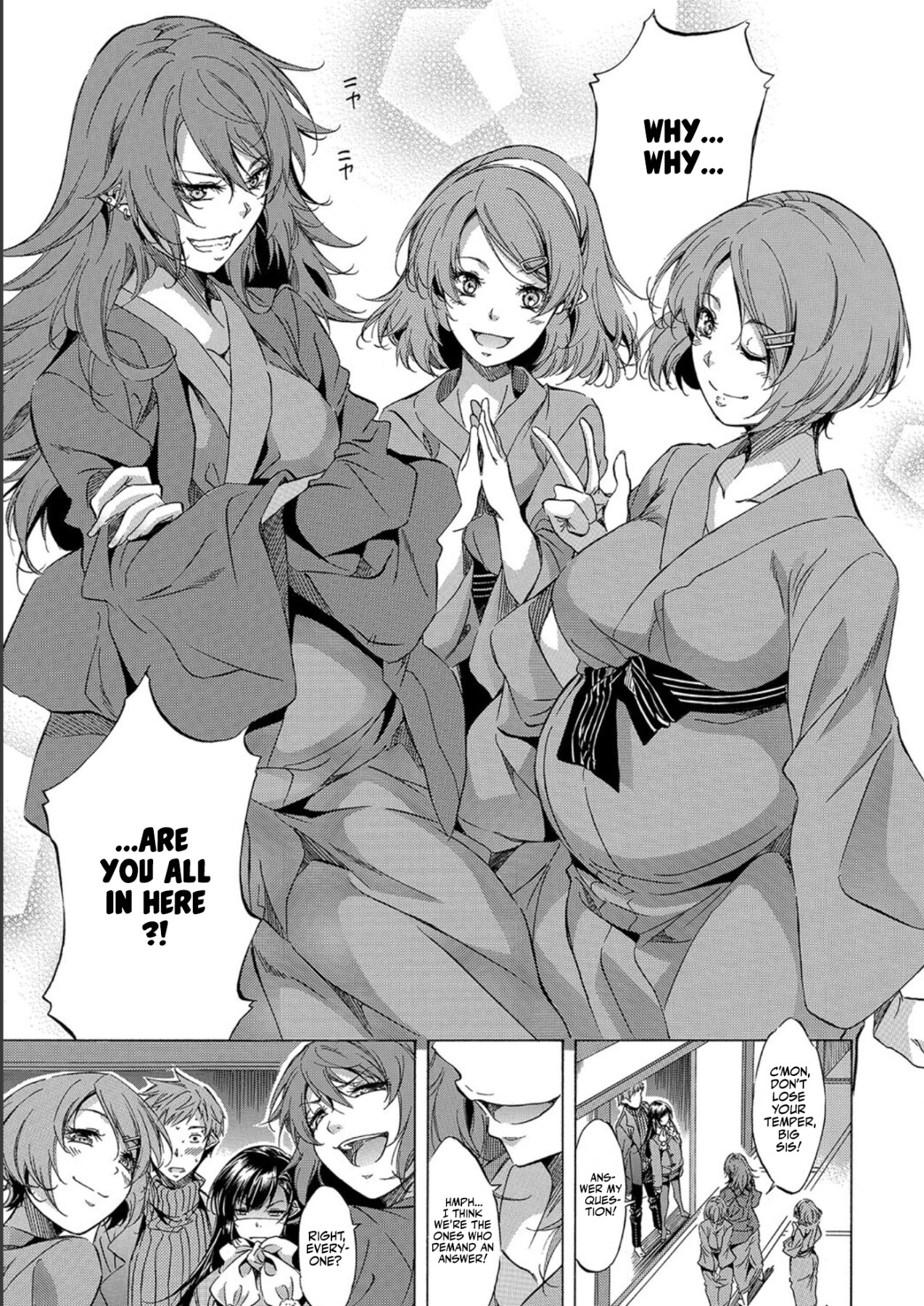 Hentai Manga Comic-I Somehow Got a Whole Bunch of High Schoolers Pregnant Legally?-Read-175